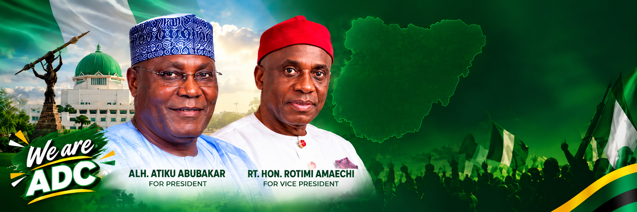 Presidential Candidate: Atiku Abubakar & Rotimi Amaechi